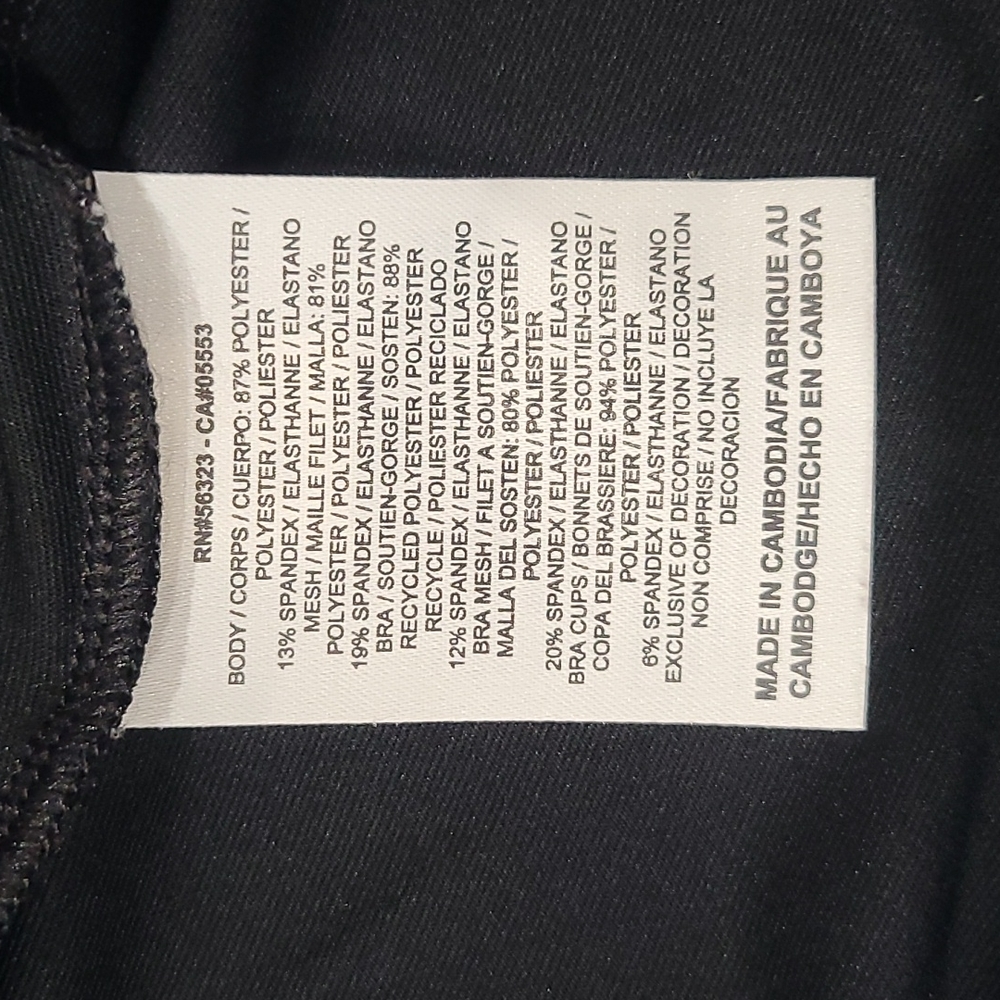 Nike tennis black racerback tank top, size M - Picture 9 of 11
